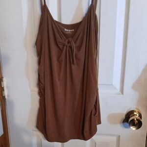Old Navy Brown Tie-Front Womens Cami Tank